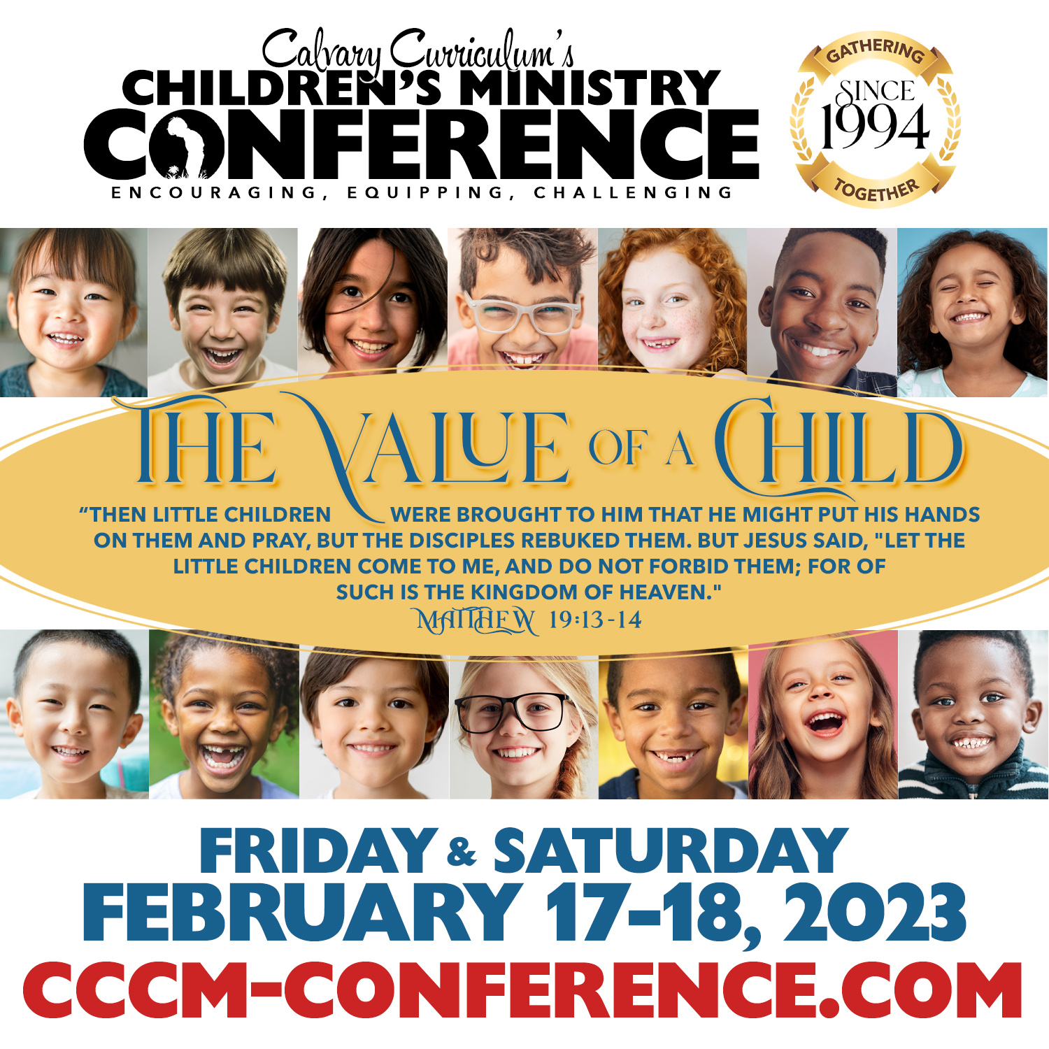 CC's Children's Ministry Conferences Encouraging, Equipping, Challenging